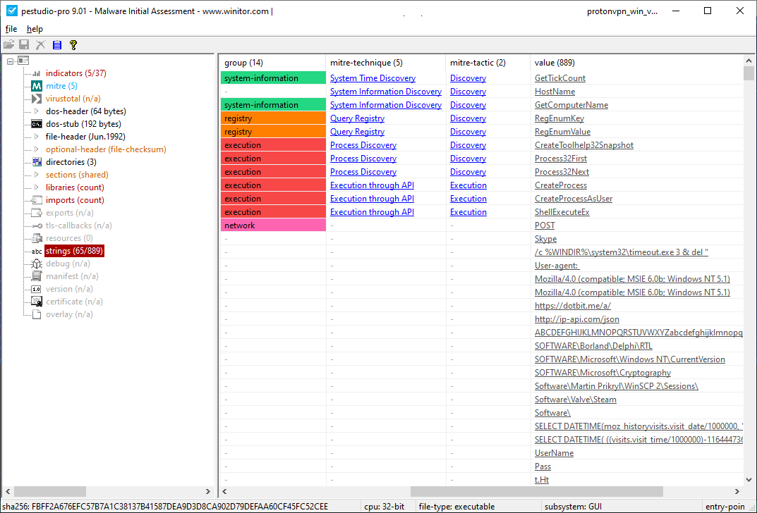Azorult malware analysis