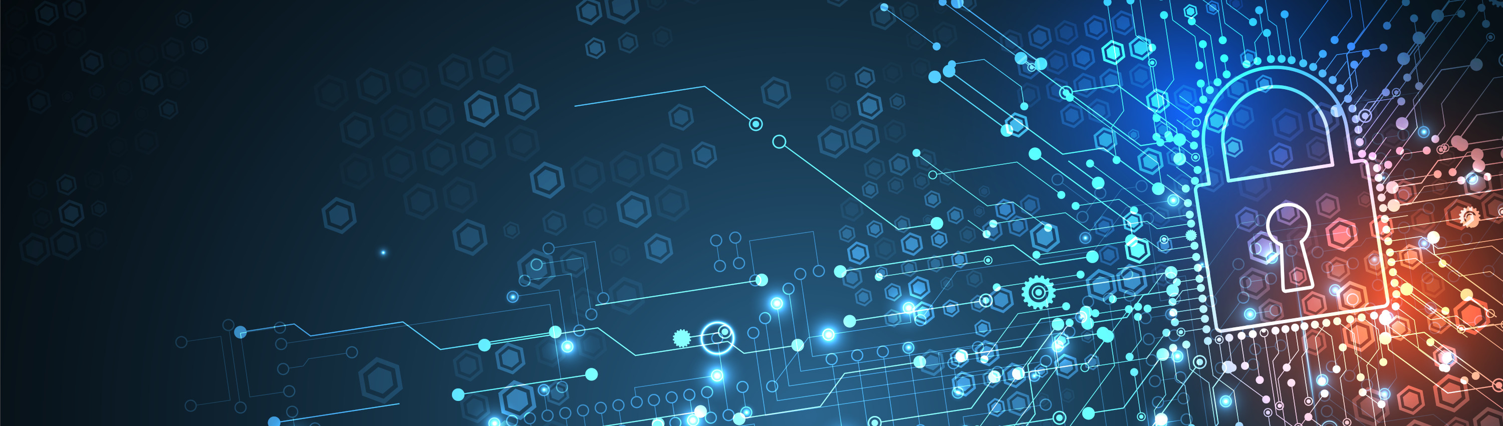 an abstract padlock illustration